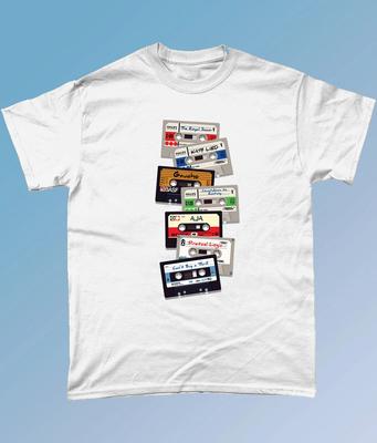 Steely Dan Kassetten T-Shirt Can't Buy A Thrill Donald Fagen Walter Becker