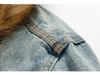 Autumn/Winter Couple's Plus Size Thick Denim Jacket - Men's Casual Korean Style