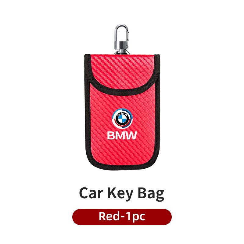 

2025 Hot Car Key Bag Keychain Case Key Storage Protector Bag Key Cover For BMW F40 F30 F34 F48 F39 G42 G05 G06 G07 G20 G30 G32 G