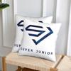 Super Junior Logo 2 Pcs Square Pillowcase Pillow Cover Cushion Decor Comfort Throw Pillow For Home Sofa
