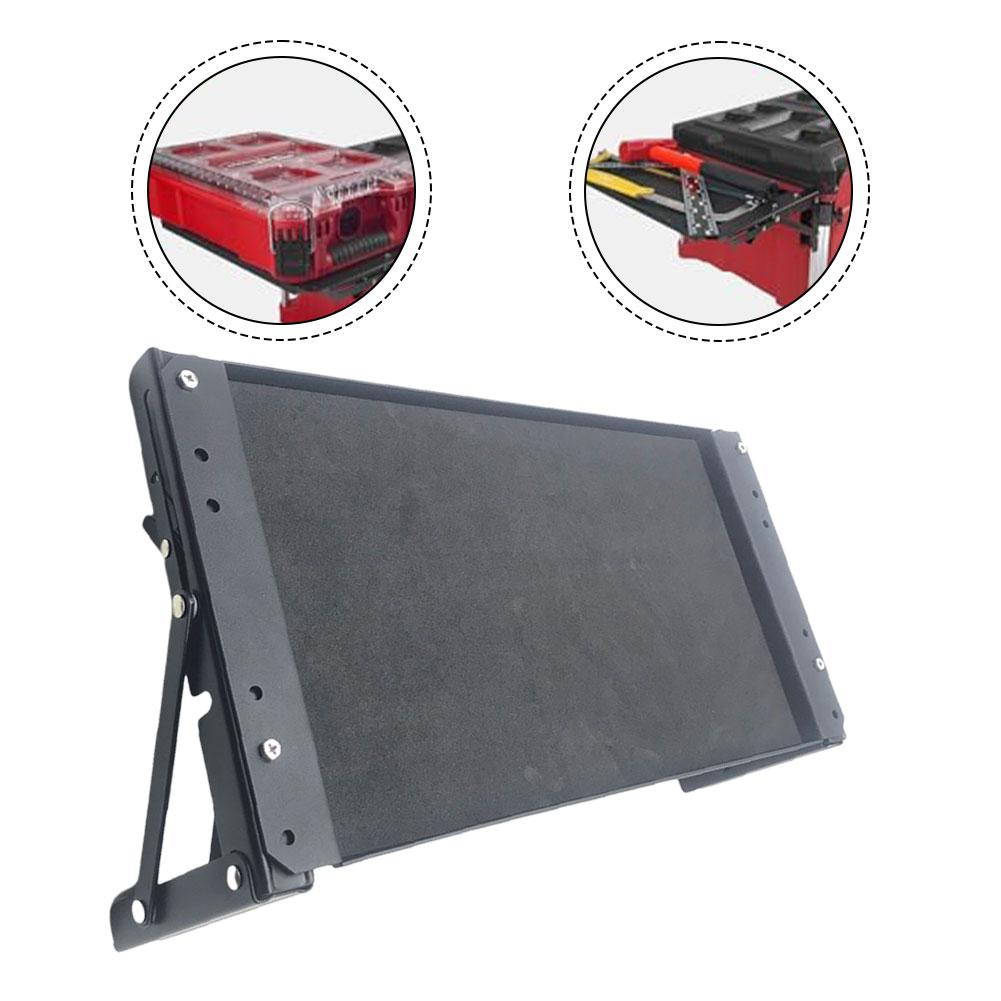 Multi-functional Workbench Black Folding Magnetic Table Fluorosilicone Tray Magnetic Tool Tray Tool Organization