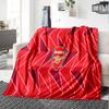 Arsenal Football Club Crest Flannel Blanket, Soft Polyester, Modern Design, All-Season for Camping, Travel, Gifts for Holidays or Birthdays