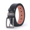 Belt Men'S Oil Drop Pin Buckle Microfiber Belt Business Belt Stall