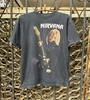 Vintage Nirvana Kurt Cobain T Shirt Faded Y2k
