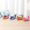 Creative Resin Pencil Stand Cute Weightlifting Crab Pen Holder Fun Desk Organizer for Office Decor Gift Glasses Storage Rack