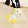PP Cotton Vintage Pony Plush Keychain Chinese Horse Plush Keyring  Chinese New Year Gift
