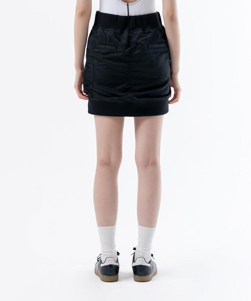 Deogdaibeu Ma-1 Mini Skirt Black