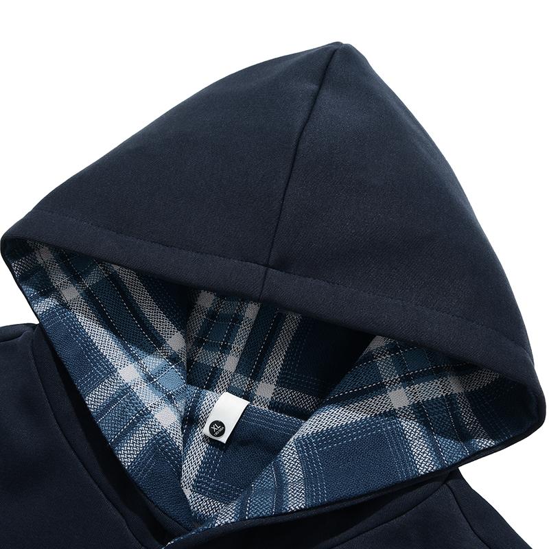 Retro Vest Sweatshirt Heren Herfst En Winter Losse Casual Jas Met Capuchon