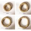 Handmade Natural Straw Wreath Multifunctional Base for Crafts and Decorations Add a Natural Vibe To Your Space