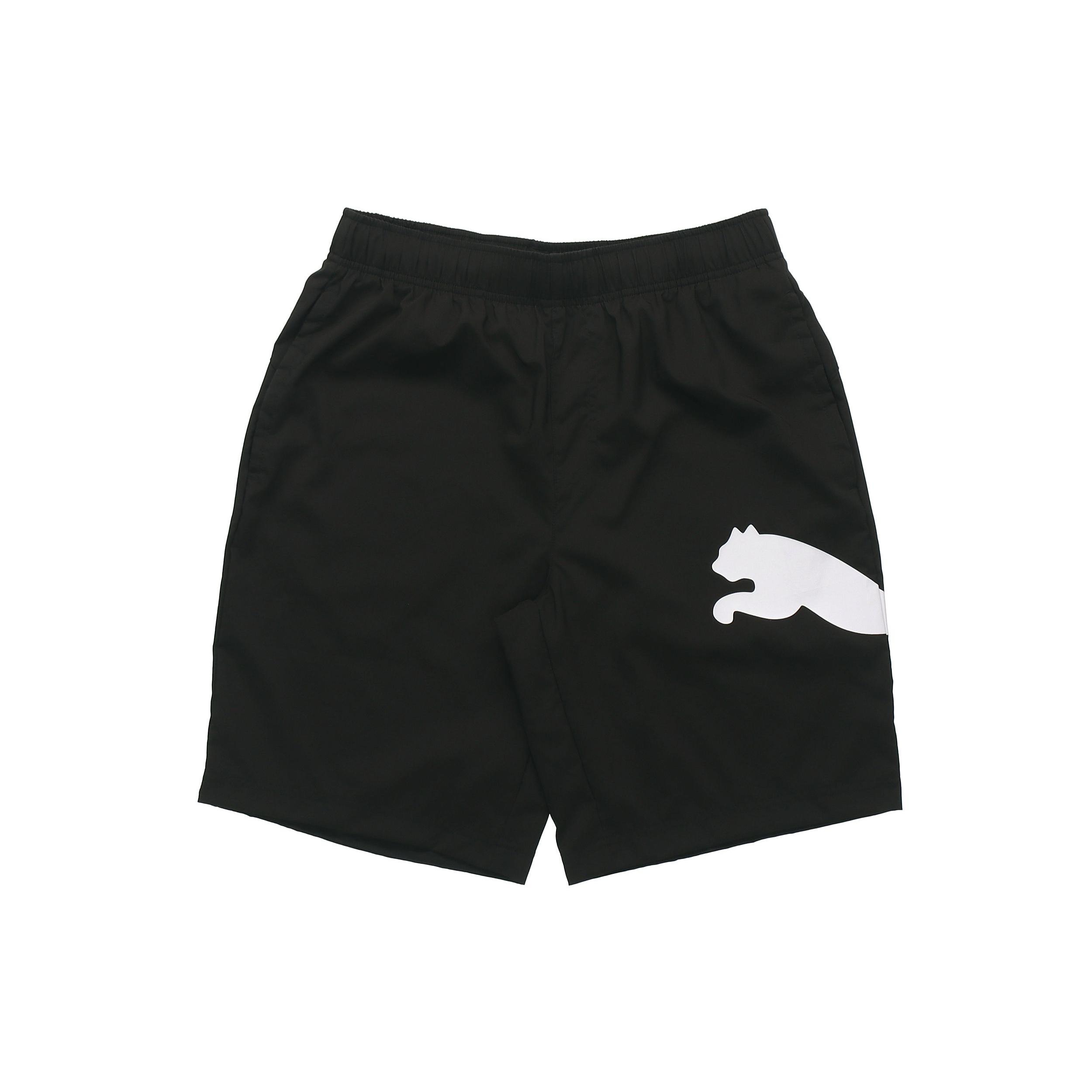 PUMA Basic Logo Graphic Shorts  Black  Men s 846007-01 S