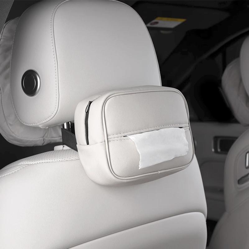 

Автомобильная сумка для салфеток Подголовник Подвесная бумага Аксессуары для интерьера white белый
