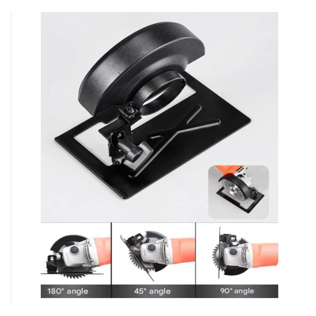 Angle Grinder Stand Set Adjustable Protective Shield Cutter Holder For Enthusiasts Professionals Construction Sites Tool