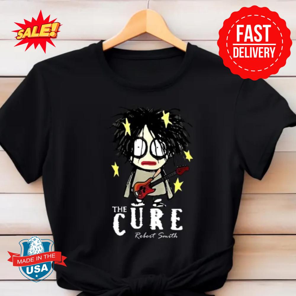 Футболка The Cure, Футболки группы, Инди-футболки, Графическая футболка The Cure, Унисекс футболка XXXXL
