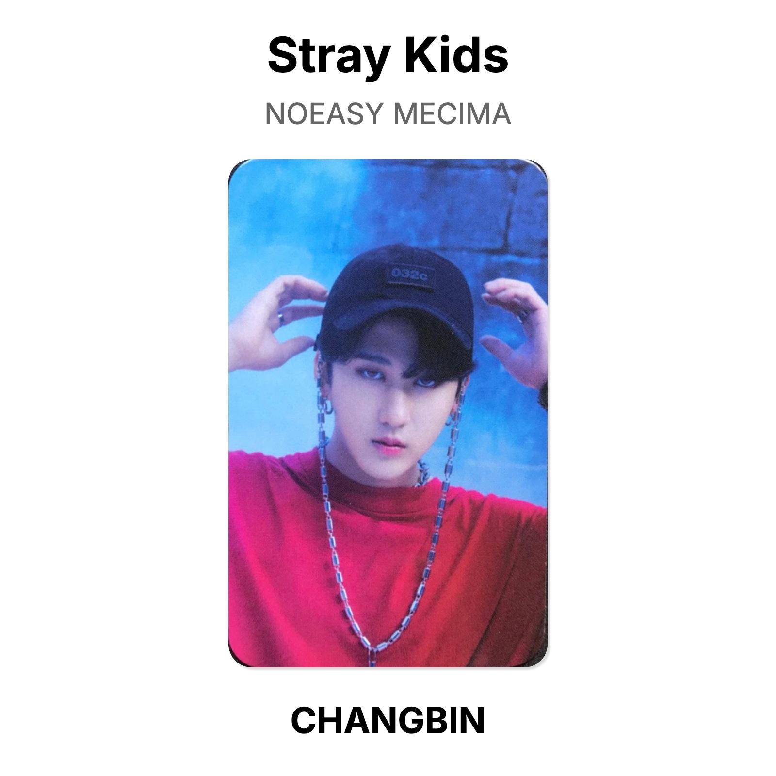 Stray Kids NOEASY MECIMA Официальная фотокарточка CHANGBIN 02