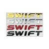 3D Badge Steering Wheel Sticker Car Front Emblem Rear Trunk Logo For SUZUKI Swift Metal Alloy Modified Letter Decoration