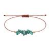Gemstone Bracelet Women Men Adjustable Braided Crystal Bracelet Boho String