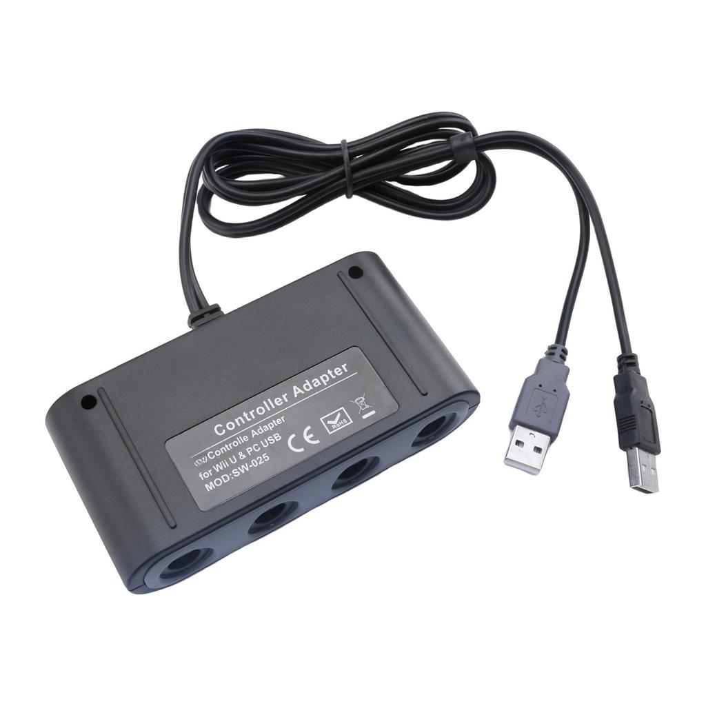 4 Ports Controllers USB Adapter for GameCube GC Nintend Switch NGC/Wii U/PC Game Converter