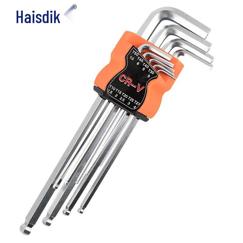 HAISIDK Metric Hex & Spline Wrench Set