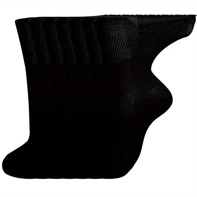 

7 пар женских носков для диабетиков без резинки, удобные, дышащие, обувь подходит для пожилых и беременных женщин, для полных ног 35-40