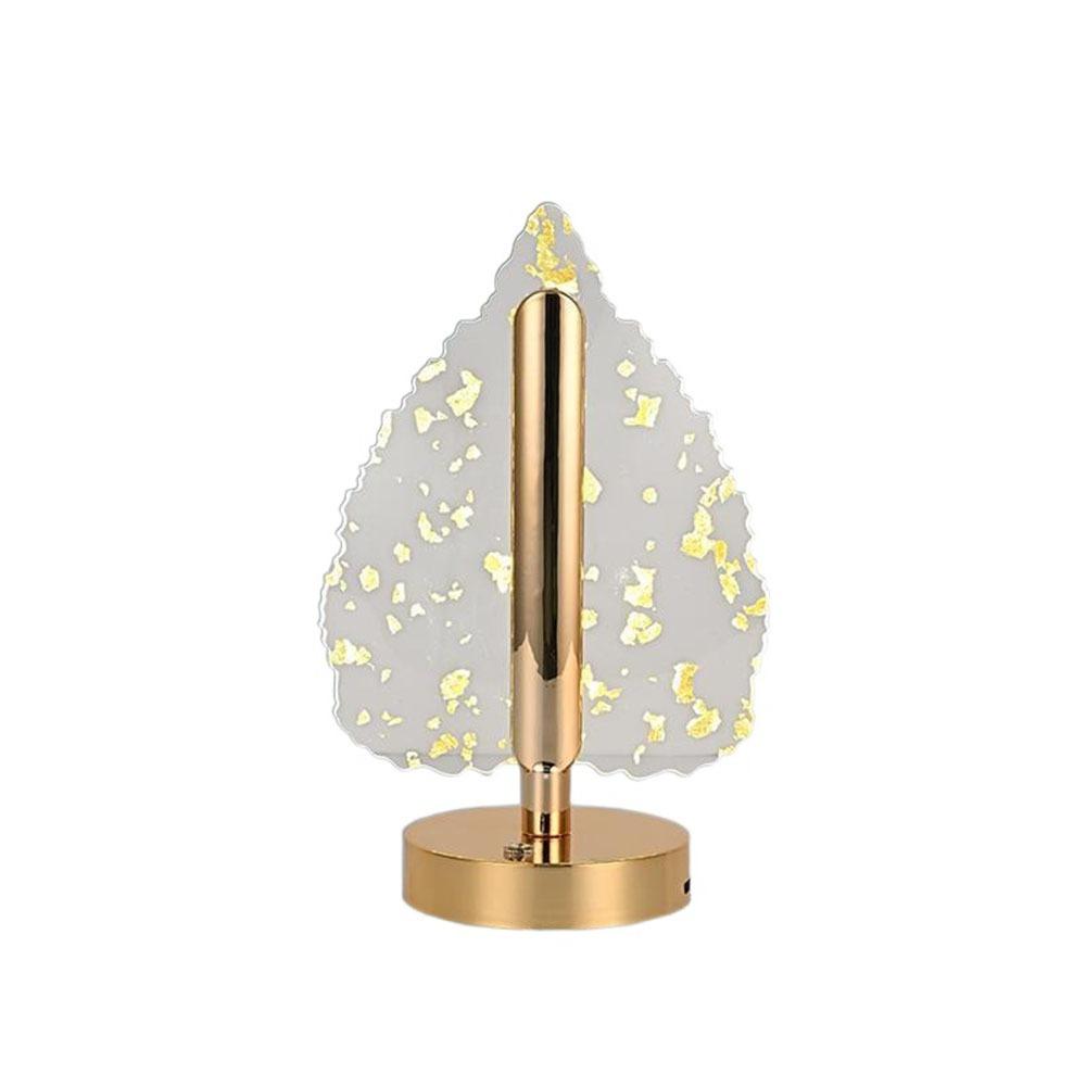 Adjustable LED Table Lamp Transparent Nordic Acrylic Night Light Indoor Lighting