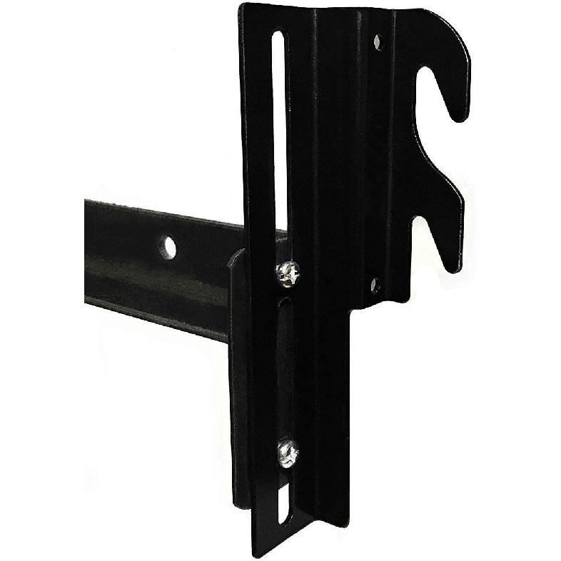 CAFORO #711 Bolt-On To Hook-On Conversion Bed Frame Brackets, Bed Rail Headboard Bracket, Bed Hook Adapter Kit (Set of 2)