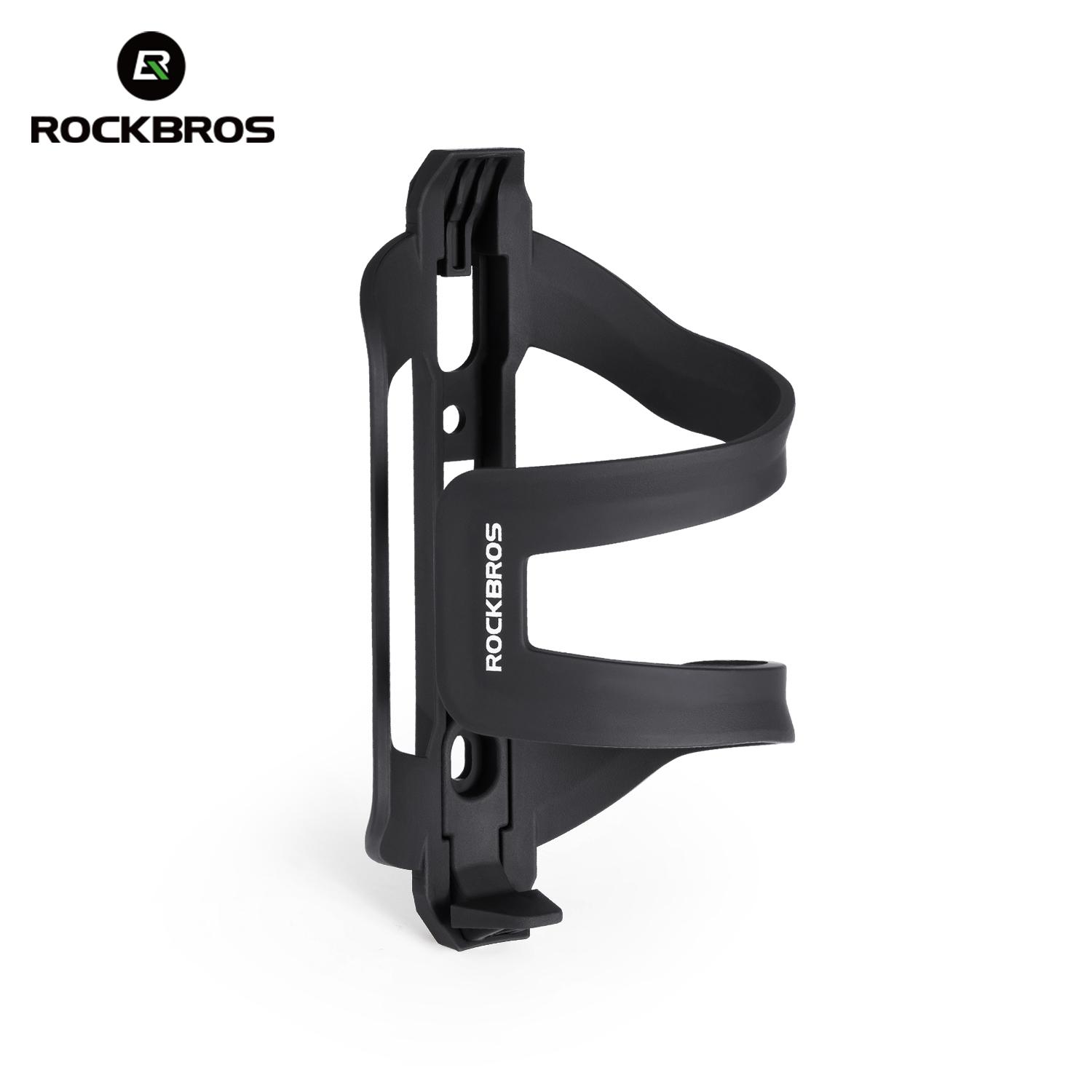 ROCKBROS Water Bottle Cage Cup Bracket with 600ML Water Bottle lightweight Sports Bicycle Kettle Hiking Outdoor Portable Bottle