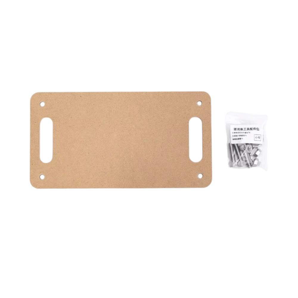 DIY Pottery Modeling Board Adjustable Thickness Hand Building Clay Board Mud Strip Making Tool