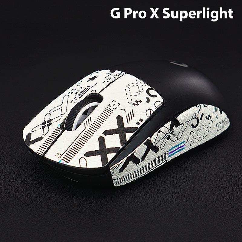New Mouse Grip Tape Skate Sticker Non Slip Suck Sweat Mouse Anti-Slip Sticker For Logitech G Pro X Superlight Wireless Mouse