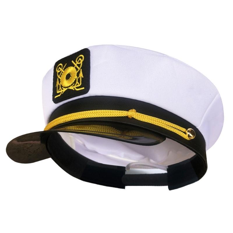Sailors Captain Hat for Stage Sailors Party Cosplay Costume Masquerades Captain Hat for Halloween Party