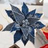 Luxurious Simulated Flower Realistic Artificial Flower Xmas Tree Ornaments Festive Arrangement