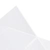 1set X-Shaped Design Acrylic Book Stand Portable Size Desktop Reading Rack  Office Display