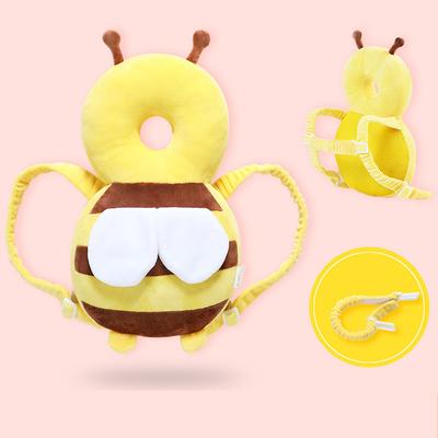 Baby Head Protector Backpack, Bee Soft Landing & Safety Toddler Fall Protection for Baby Crawling, Walking & Falling-Back Cushion for Infant