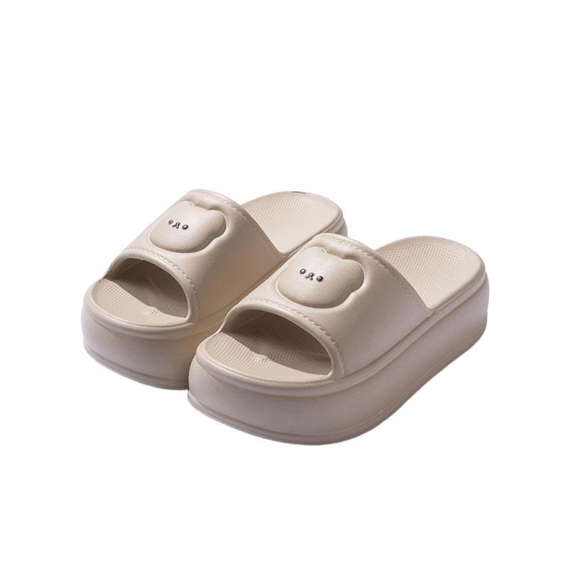 

2025 Новый стиль Нескользящие домашние тапочки: Сандалии для купания на толстой подошве для беременных женщин и мужчин 39-40 (Recommended 38-39)