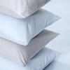 Cotton Linen-Look Pillowcase Pair