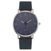 JYL Men's Watch Fashion Three-eye Calendar Leather Strap