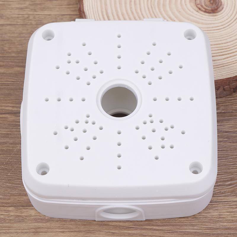 Universal TV Monitoring Camera Plastic Waterproof Box Electrical Junction Box Camera Base Bracket 1 Pcs