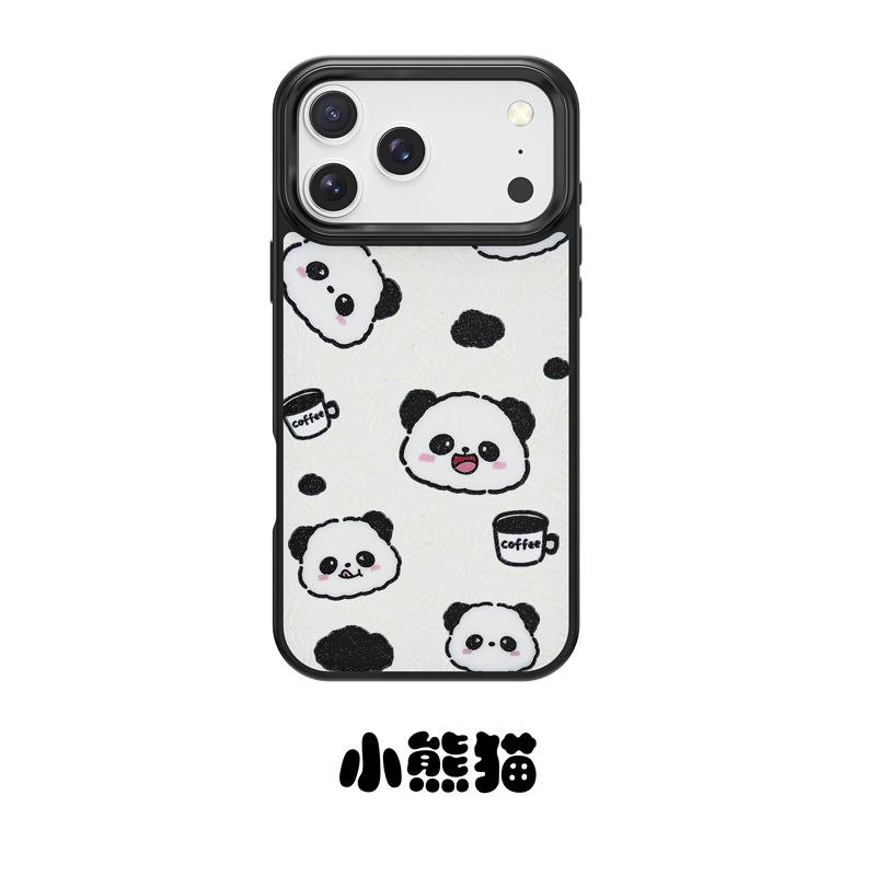 Cartoon is suitable for iPhone15/16 cute mobile phone case to customize Apple 17Pro anti-drop protective case.