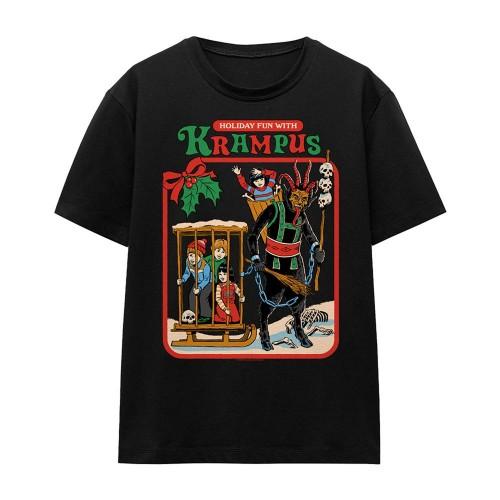 Steven Rhodes Womens/Ladies Fun With Krampus T-Shirt