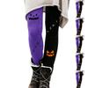 Women's Halloween Printed Stretch Leggings for Casual Wear