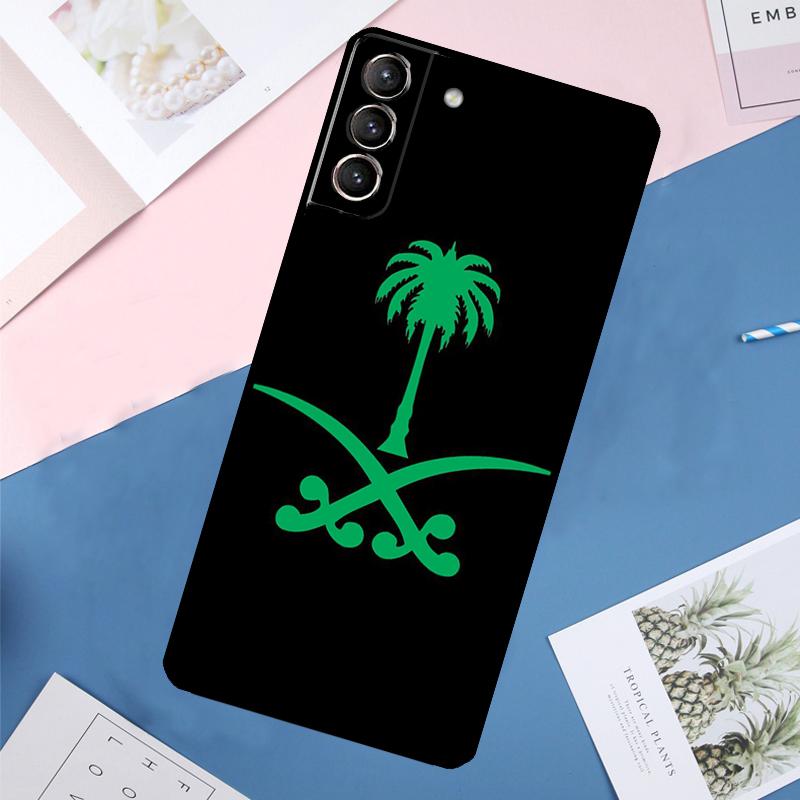 Kingdom of Saudi Arabia Flag Case For Samsung Galaxy S22 S23 S24 Ultra S9 S10 Plus Note 10 20 Ultra S20 S21 FE Cover