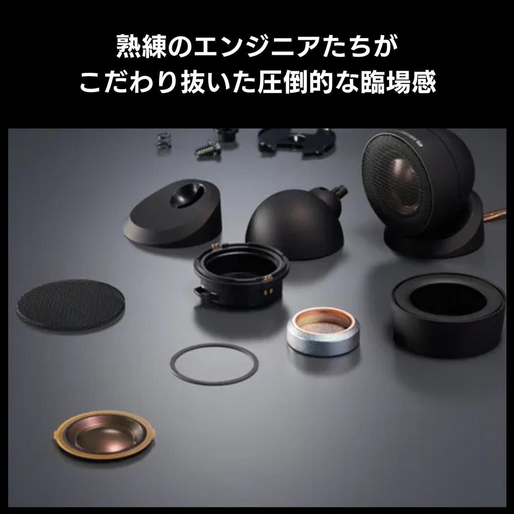 Pioneer Tweeter Audio Carrozzeria TS-T940 Tune-Up Speakers, High-Resolution Compatible,