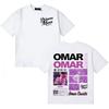 2026 Rapper Omar Courtz Primera Musa Gothic Unisexs Womens Double Sided T Shirts Oversized Cotton Vintage Pop Short Sleeve Tshirt