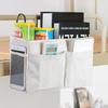 1 Pcs New Storage Basket Hanging Organizer Bed Remote Book Holder Dormitory Storage Bag Holder With Hook Bed Pocket