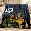Blake and Mortimer blanket Flannel Blanket Soft Cozy Plush Throw for Sofa Bed Lightweight Home Decoration Outdoor camping