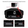 Universal Speedometer Motorcycles LED Digital Odometer 12V Meter Display Gauge