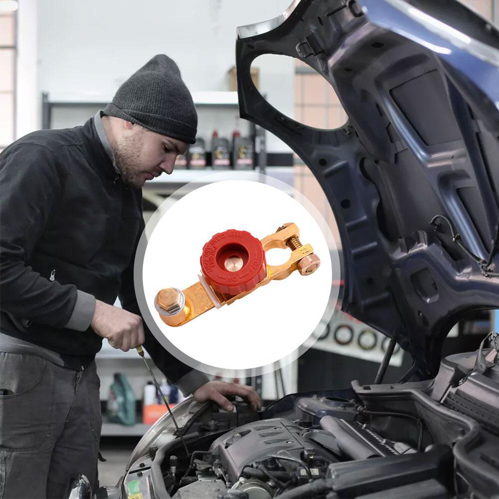 Batterie-Trennschalter Auto Stromabschaltungsschalter Mehrzweck-Batterie-Stromabschalt-Schutzschalter für Autos und LKW M6E0