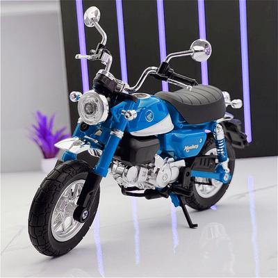 1:12 Monkey Motorcycle Toy Diecast Metal Model Super Sport Miniature Collection Sound & Light Gift Collectibles