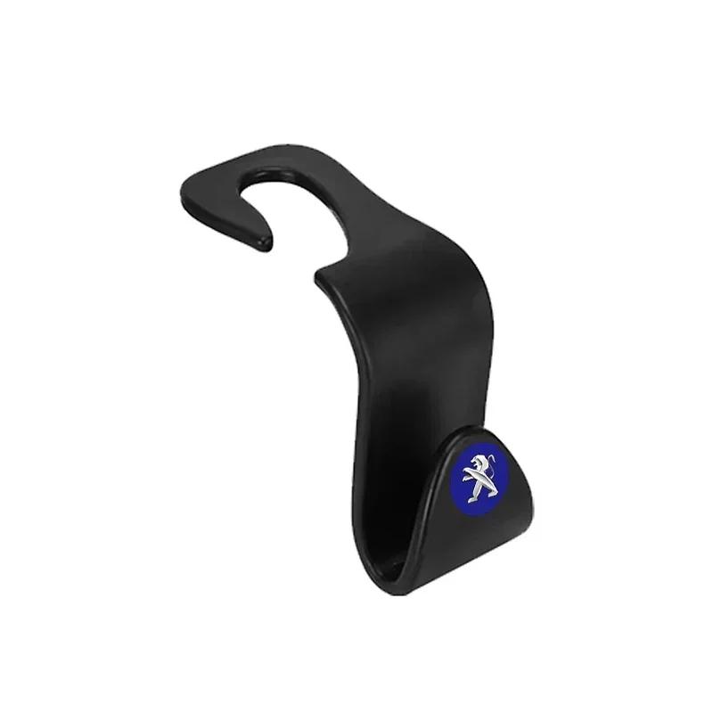 

2Pcs Car Seat Back Hook Organizer Holder Auto Storage Hanging Clip For Peugeot 107 208 3008 308 307 406 407 408 508 207 2008 106