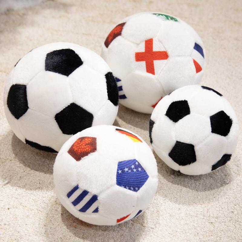 World Cup Football Plush Toy Soccer Ball Gift For Kids Family Decor