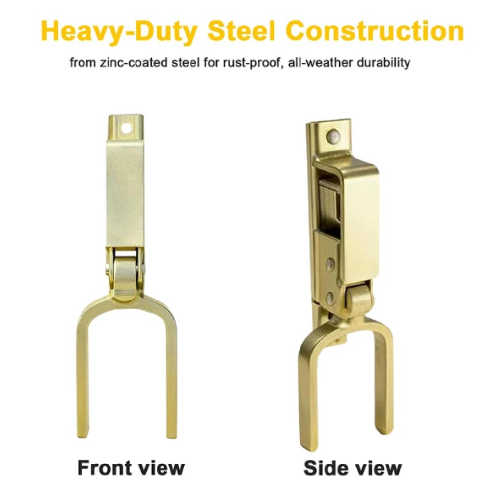 Sturdy Durable Portable Immediate-locking Lock Instant Locking Gate Lock  Gate Lock